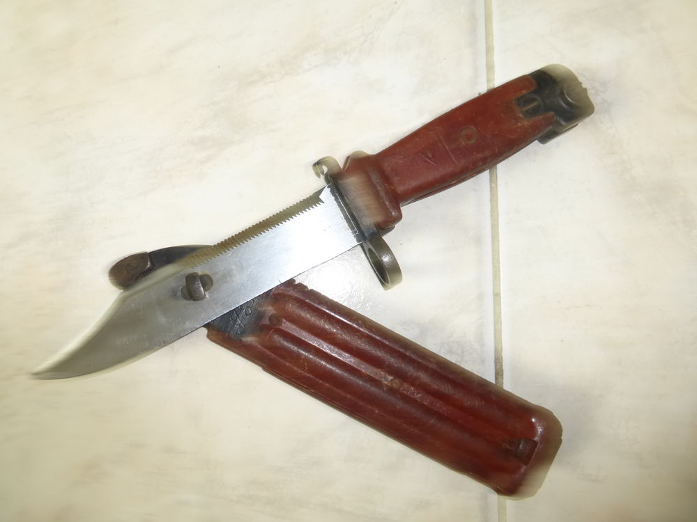 Baionnette Russe AK74 6X4 AKMII Union Sovi&eacute;tique Russie 