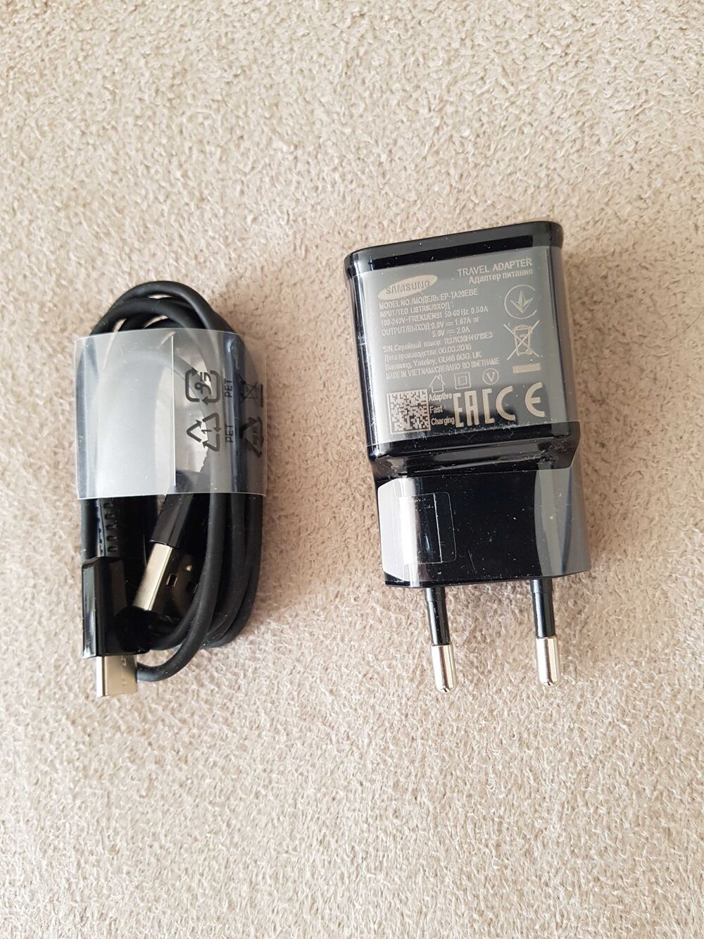 Chargeur rapide Samsung neuf 25w Téléphones et tablettes