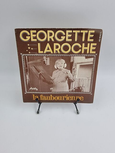 Vinyle 45 Georgette Laroche : La Faubourienne avec fourreau 2 Vulbens (74)