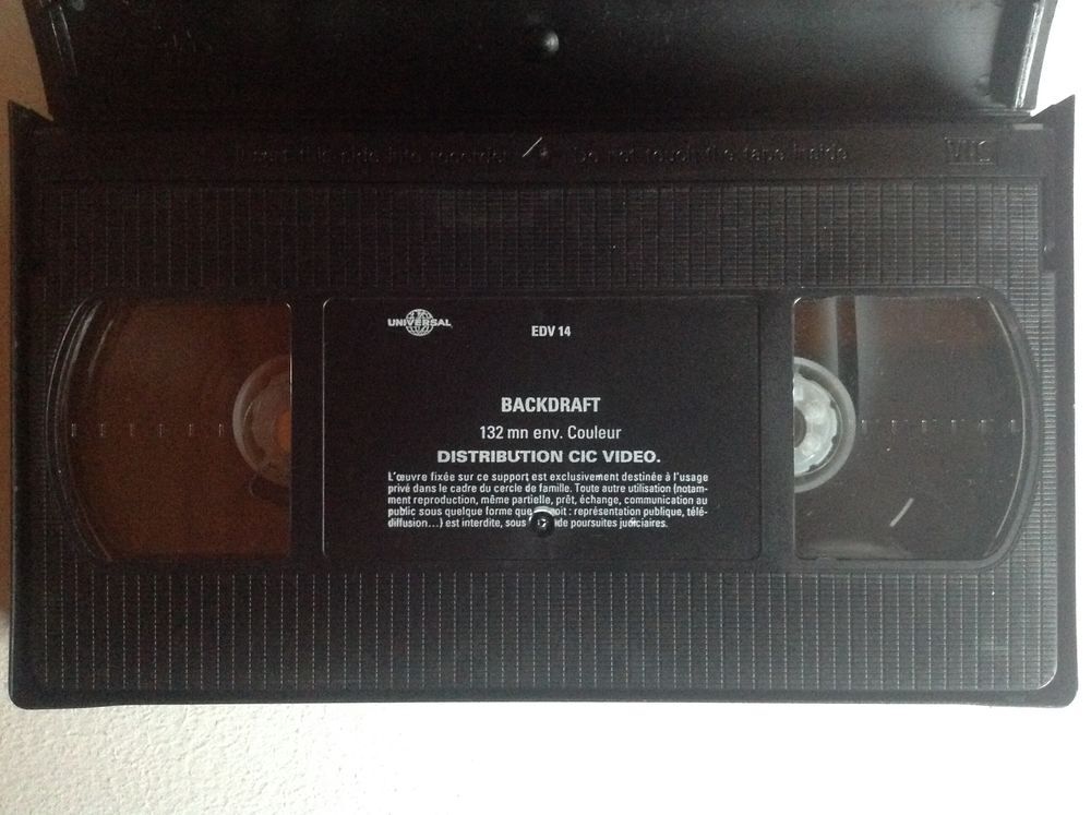 BACKDRAFT FILM DE RON HOWARD K7 VID&Eacute;O Envoi Possible
DVD et blu-ray