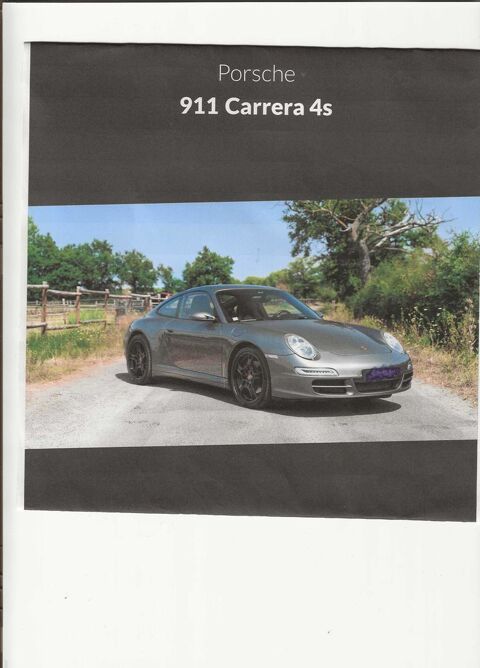 Porsche 911 (997) 911 Carrera 4S Coup&eacute; 3.8i Tiptronic S A 2007 occasion Iguerande 71340