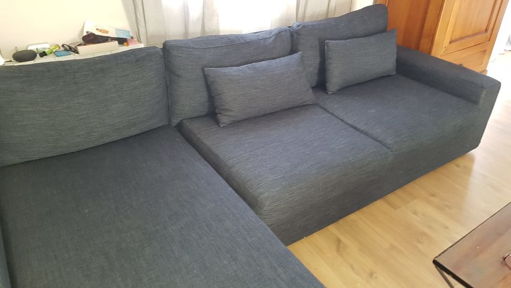 Canap&eacute; angle IKEA bleu Meubles