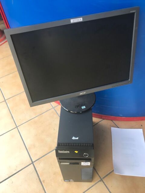 Ecran 19 pouces + pc de bureau en  I3 
120 Saint-Denis (93)