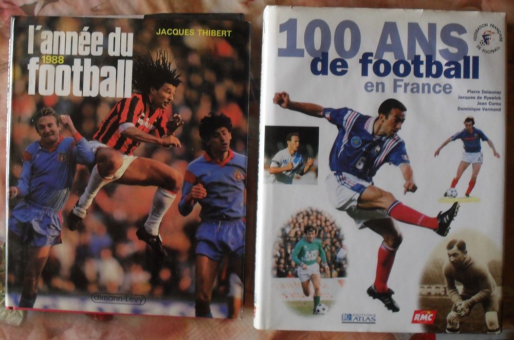 Lot de 2 livres sur le Football en tr&egrave;s bon &eacute;tat Livres et BD