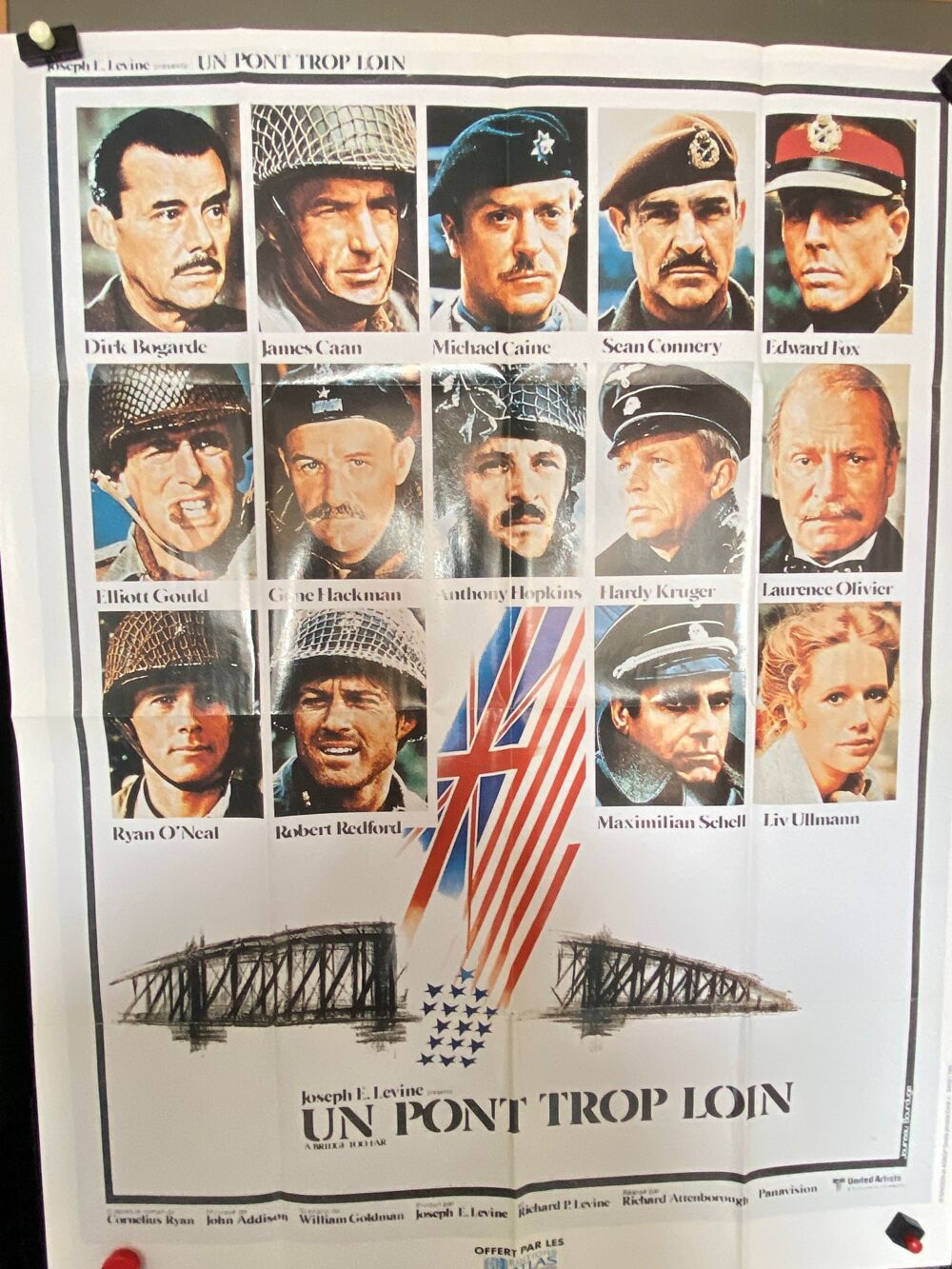 Affiche de cin&eacute;ma, Un pont trop loin, 