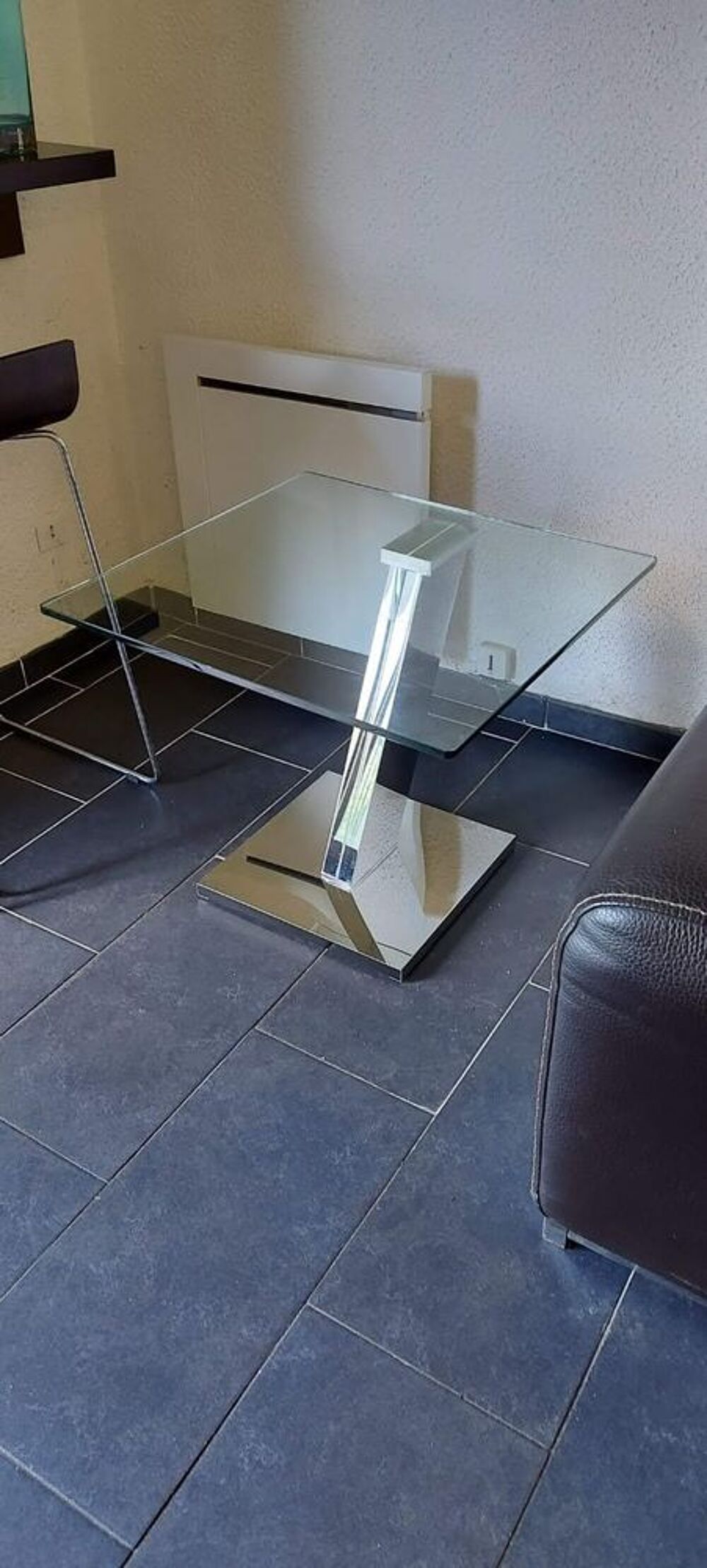 Table en verre design tremp&eacute; design Meubles