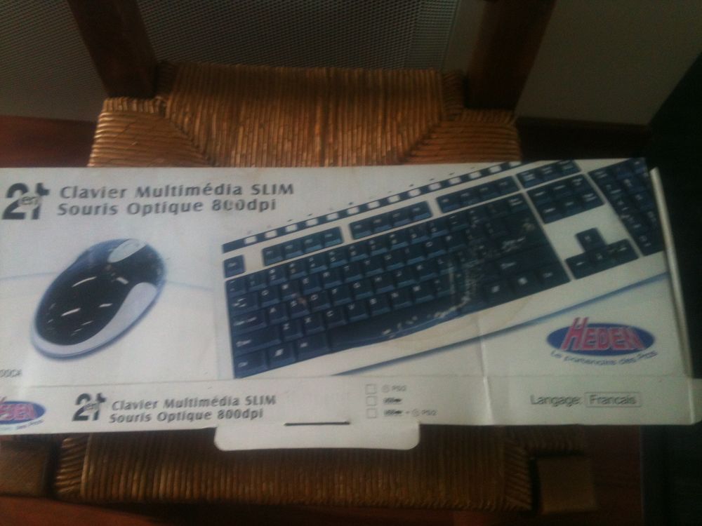 Ensemble clavier et souris ordinateur Matériel informatique