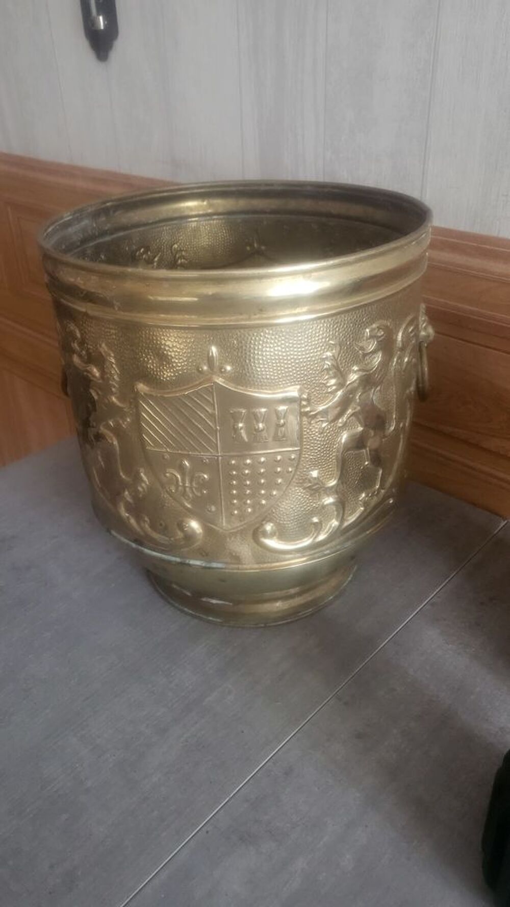 CACHE POT CUIVRE Décoration