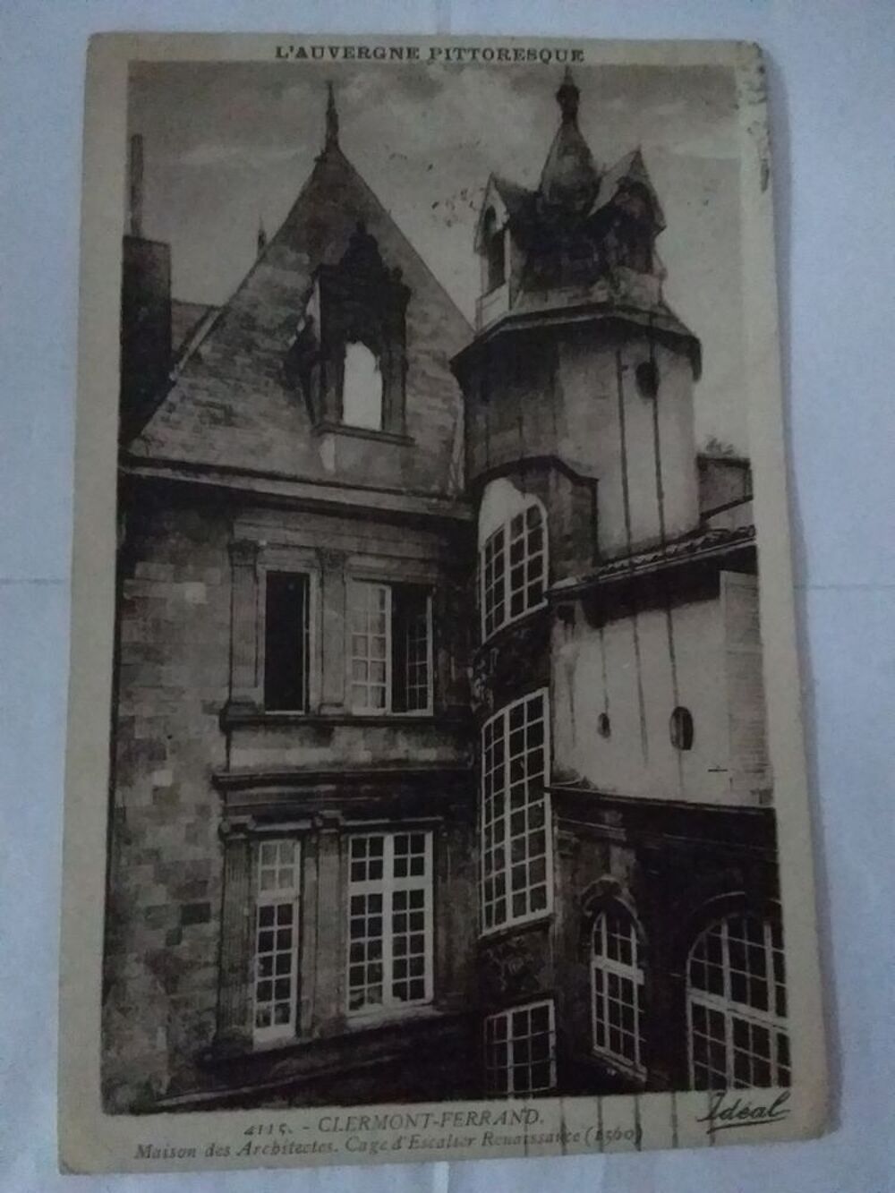 Carte postale ancienne D&eacute;partement 63 