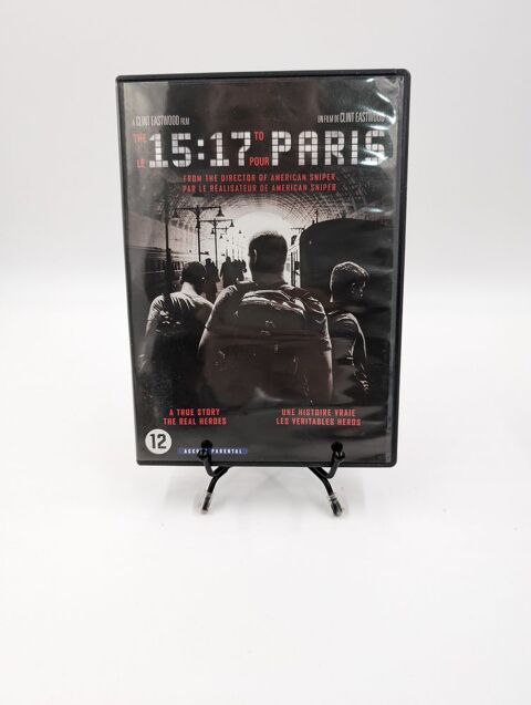 Film DVD Le 15:17 pour Paris en boite  2 Vulbens (74)