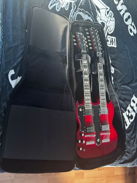 Guitare électrique Custom 1969 EDS-1275 SG Double Neck Jimmy Pouligney-Lusans (25)