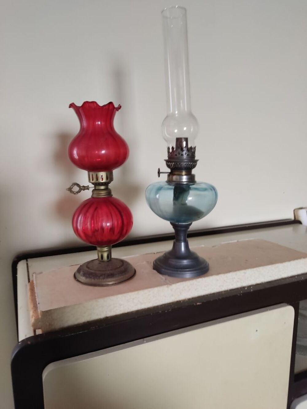 lampes &agrave; p&eacute;troles Décoration