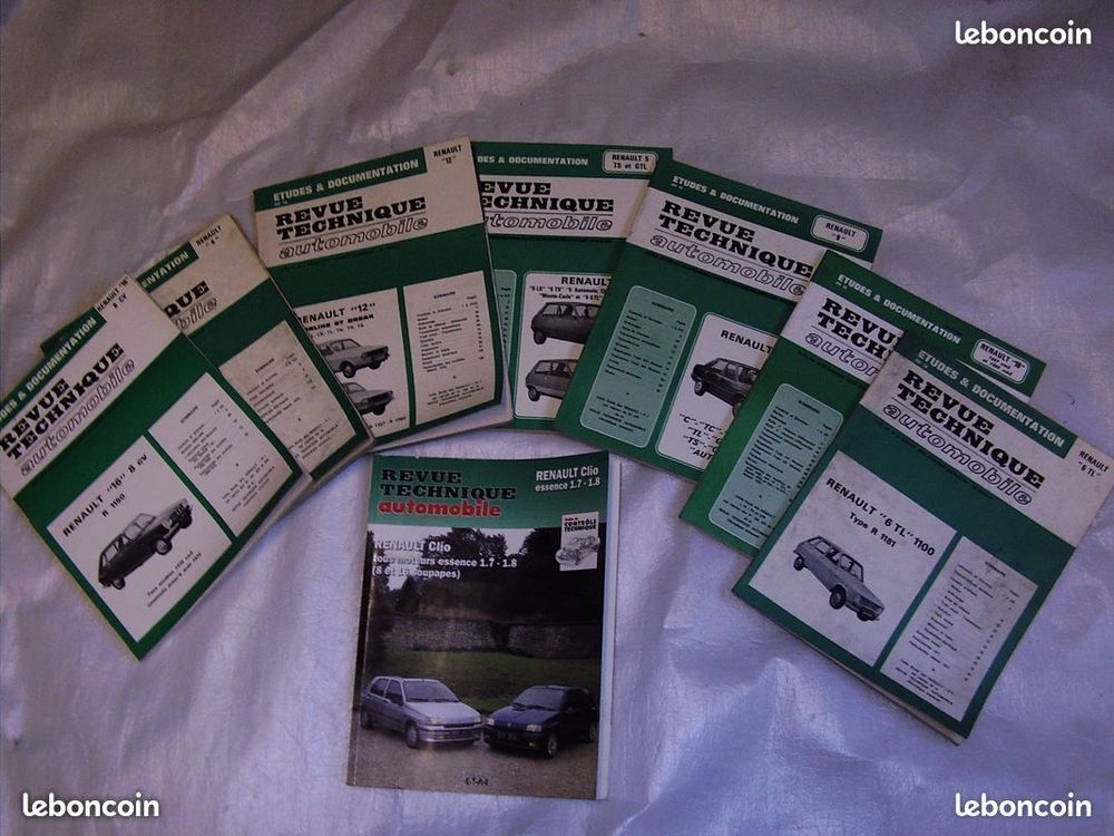 REVUES TECHNIQUES RENAULT Livres et BD
