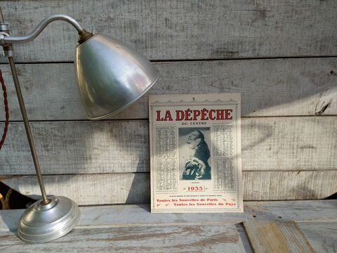 Ancien Calendrier La Dépêche du Centre 1935
25 Loches (37)