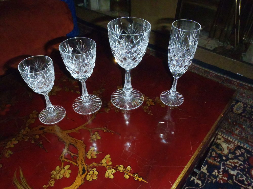 verres en cristal Décoration