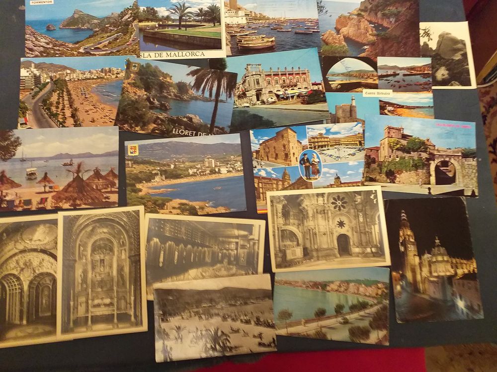lot de 50 cartes postales cpsm de L'Espagne 