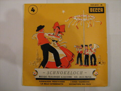 MUSIQUE FOLKLORIQUE ALSACIENNE SCHNOKELOCH N° 455.621 M 3 Brest (29)