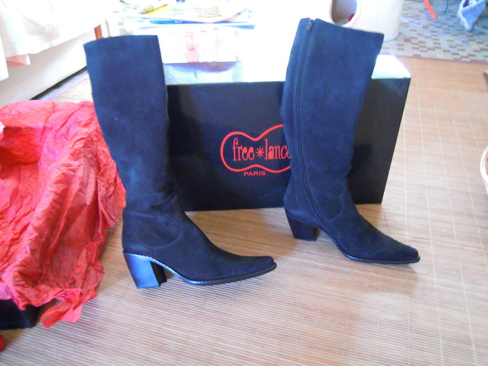 Bottes FREE LANCE noires Chaussures
