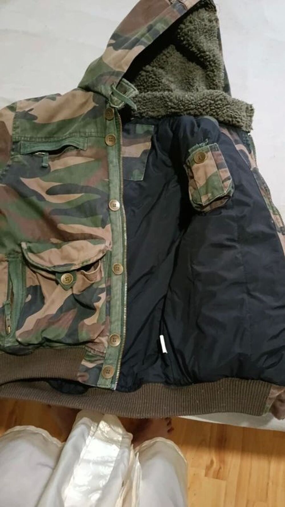 V&eacute;ritable Manteau militaire Vêtements