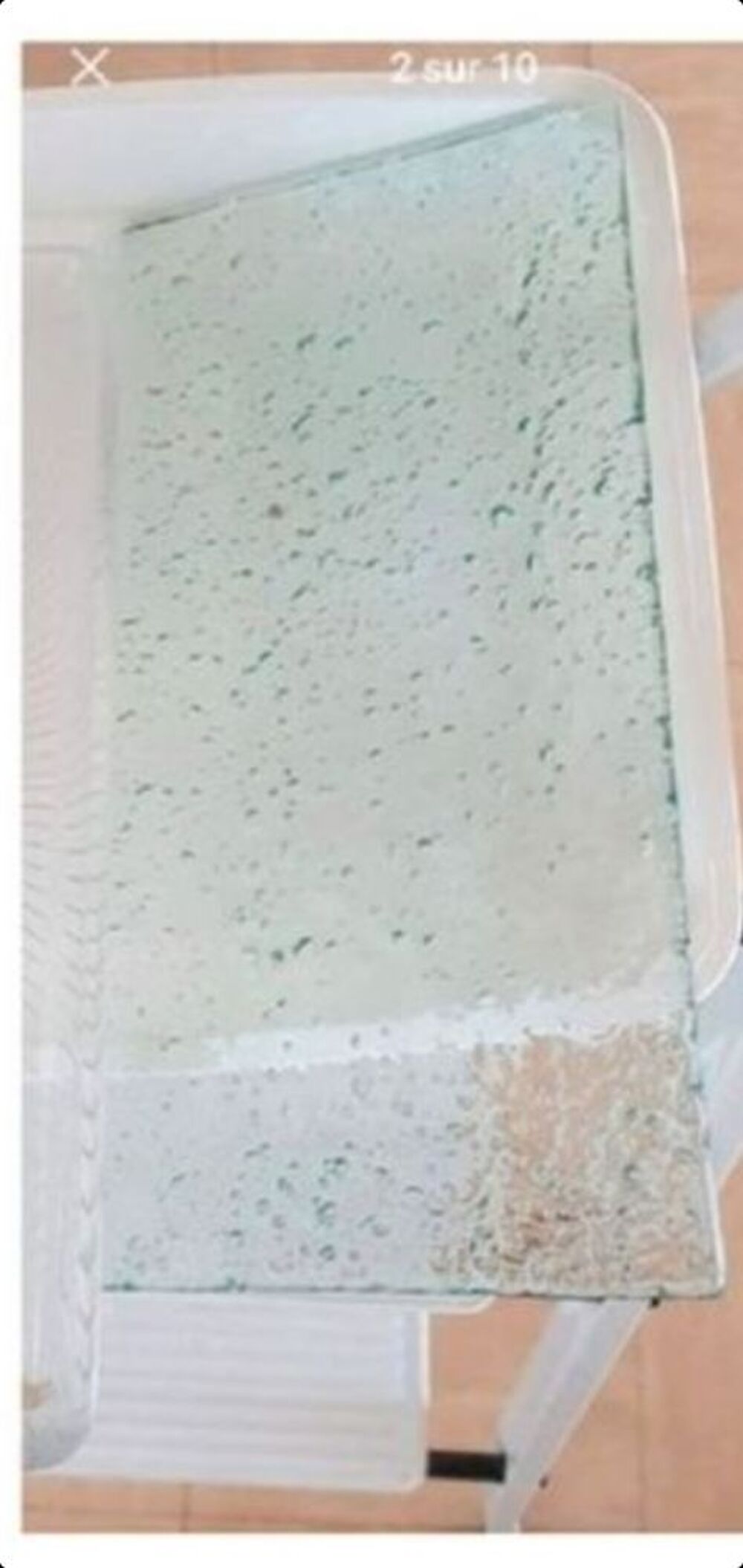 plat &agrave; cake en verre tr&egrave;s bon &eacute;tat Cuisine