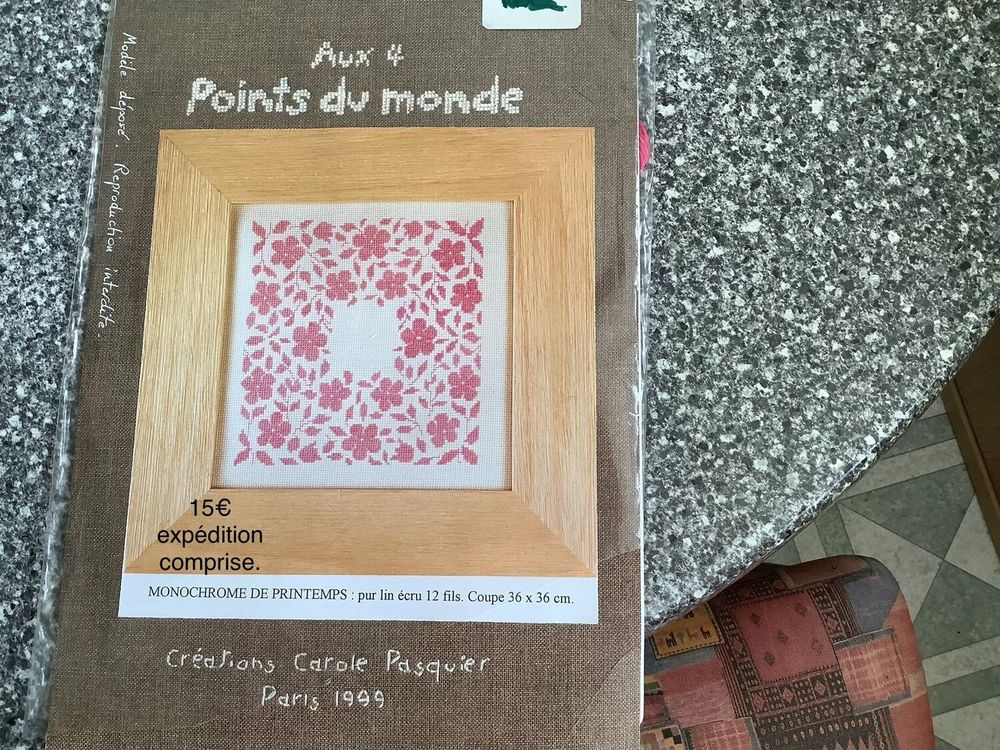 Pour les fondues de broderie aux points de croix
Décoration