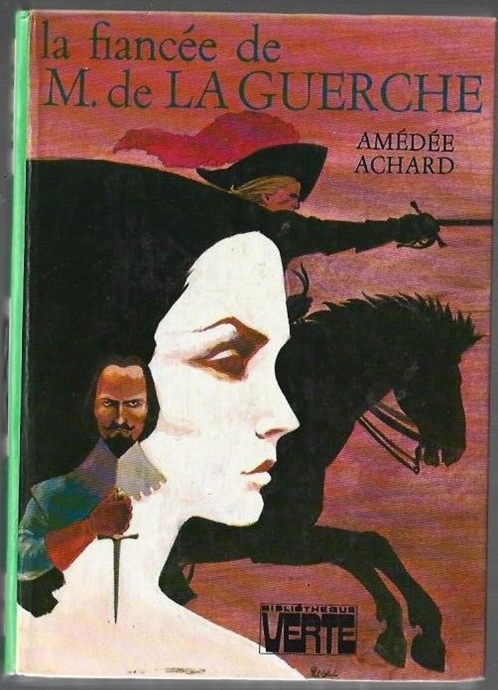 lef - bibliotheque verte - la fiance de M de laguerche - 197 Livres et BD