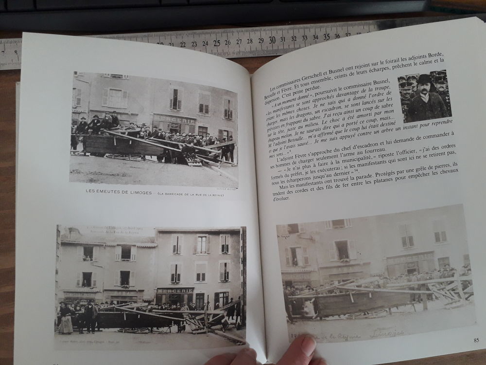 1905 Les troubles de Limoges Livres et BD