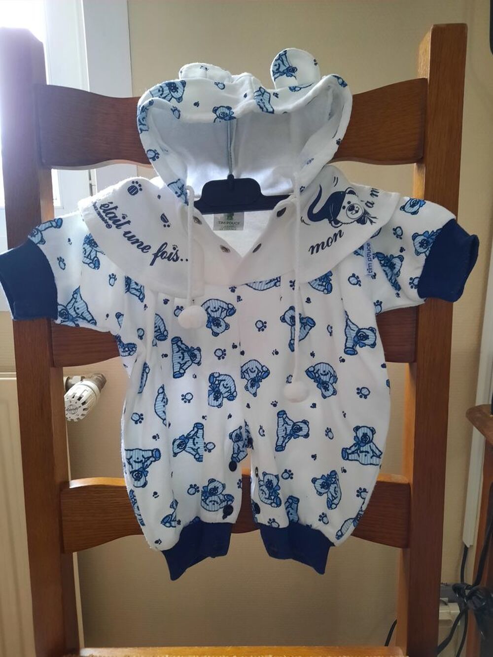 Pyjama grenouill&egrave;re Tim Pouce - 6-9 mois Vêtements enfants