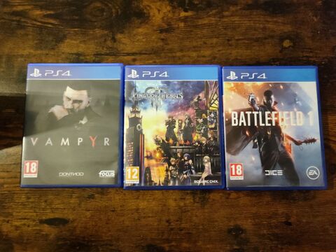 PS4 slim 800go + 3 jeux 130 Ascain (64)