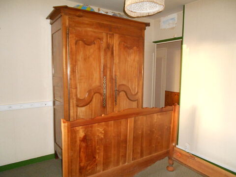 armoir lit louis 15 en merisier 400 Ruaudin (72)