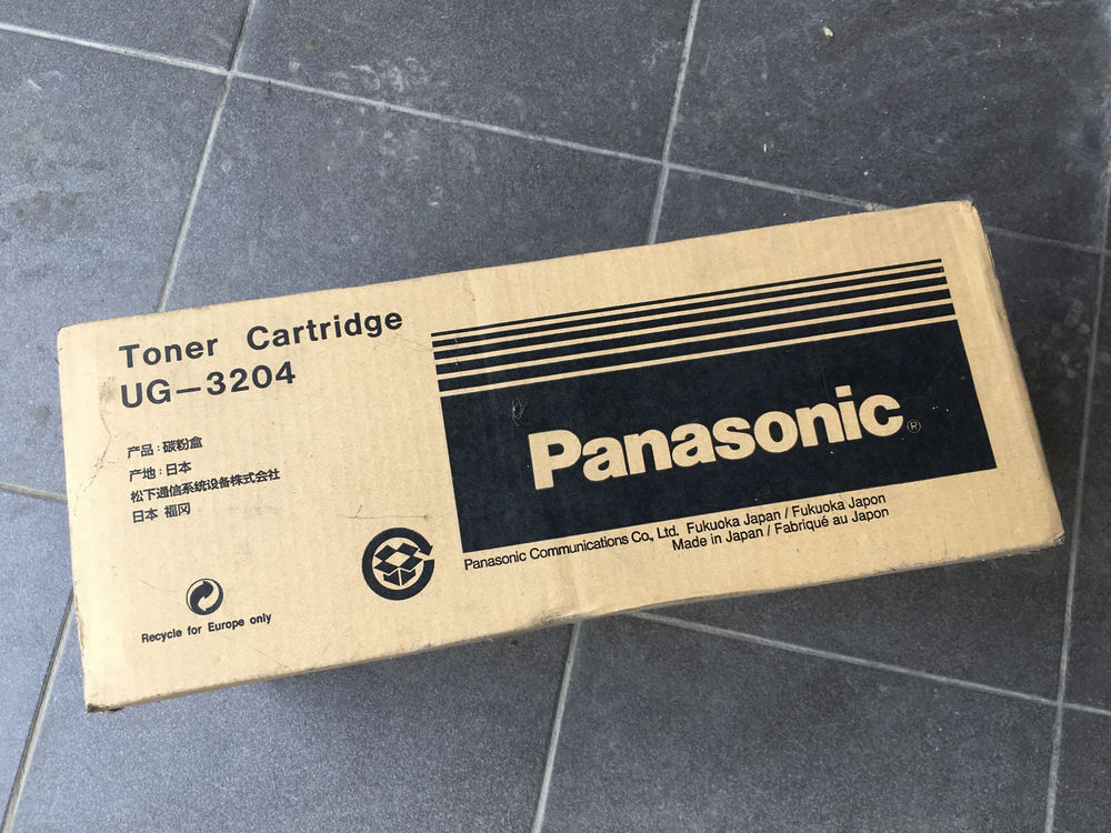 Toner Panasonic UG 3204 neuf Photos/Video/TV