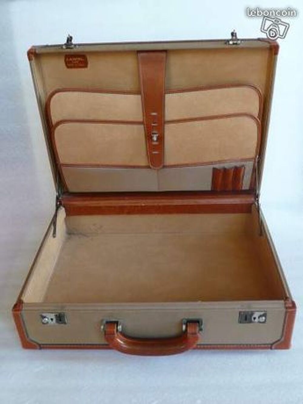 LANCEL - MALLETTE de VOYAGE COLLECTOR VINTAGE Maroquinerie