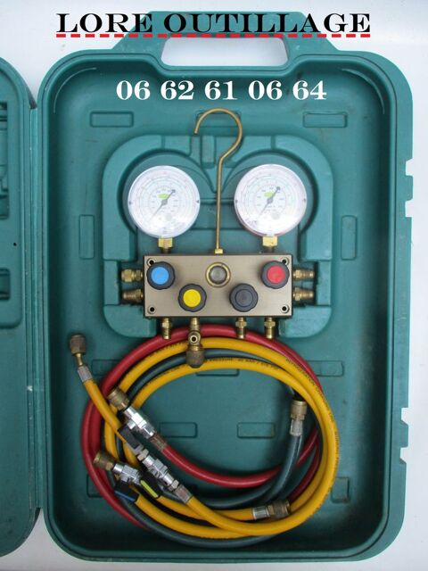 REFCO M4-Deluxe 4 voies - Manomtre 250 Cagnes-sur-Mer (06)