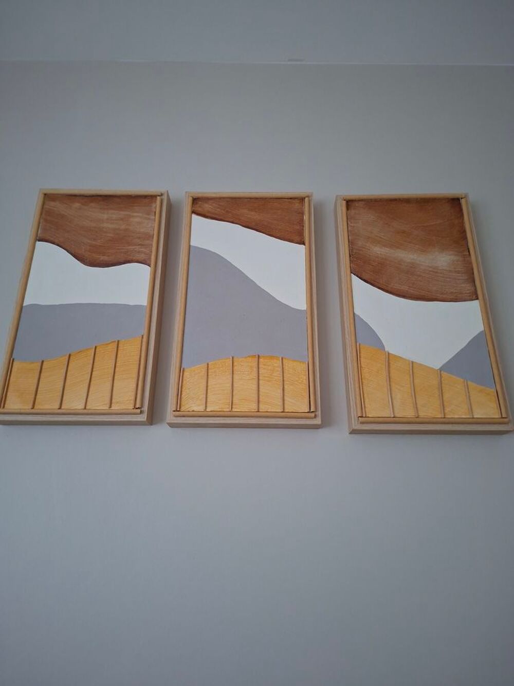 3 beaux tableaux minimaliste
Décoration