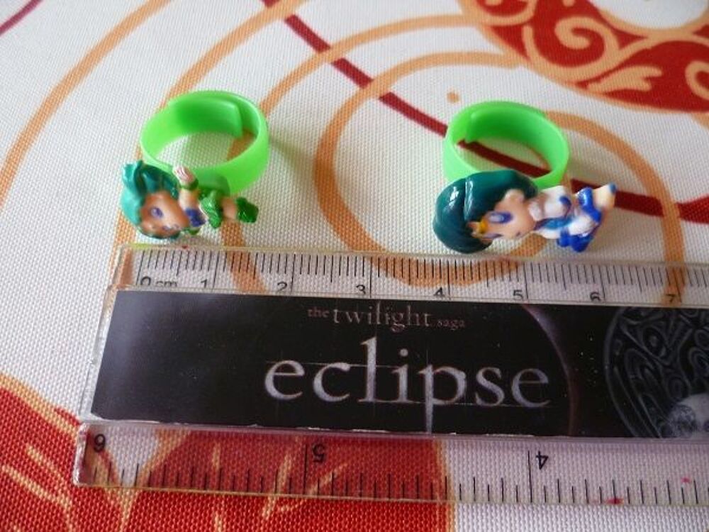 Duo Bagues Sailor Moon manga japon anime TV bijoux mode Bijoux et montres