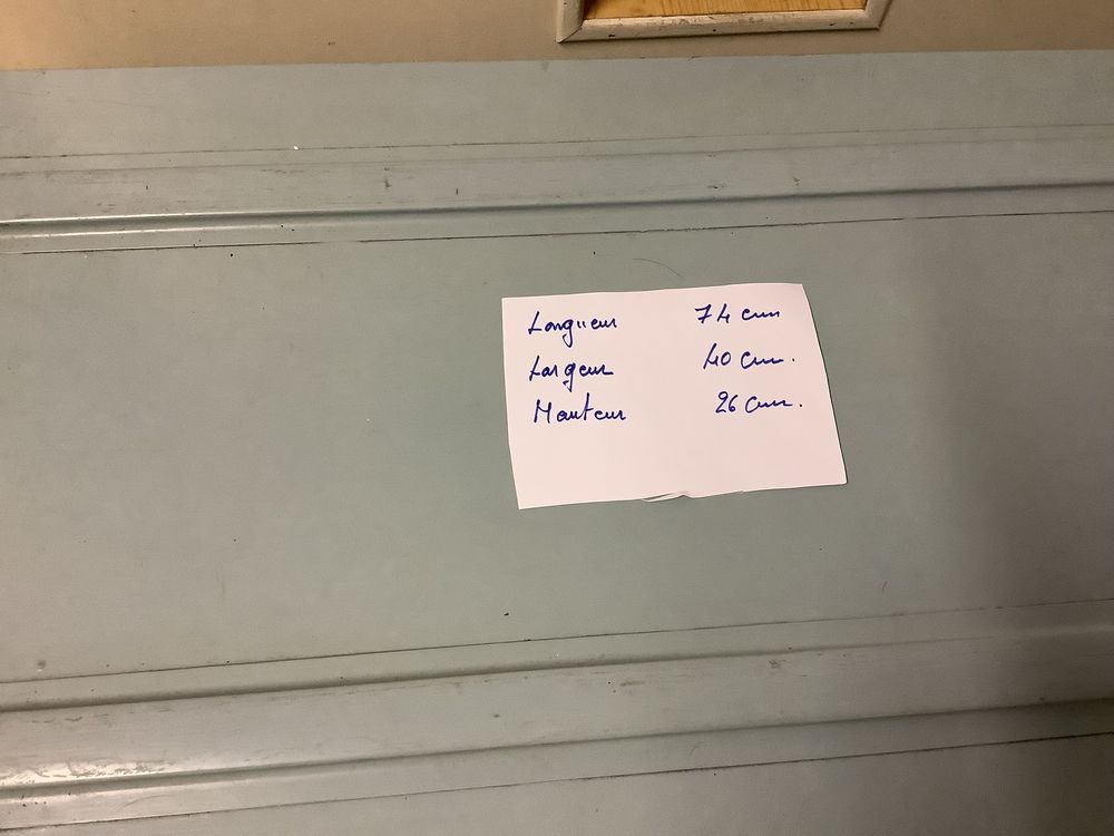 Tr&egrave;s jolie cantine malles des ann&eacute;es 50 Décoration