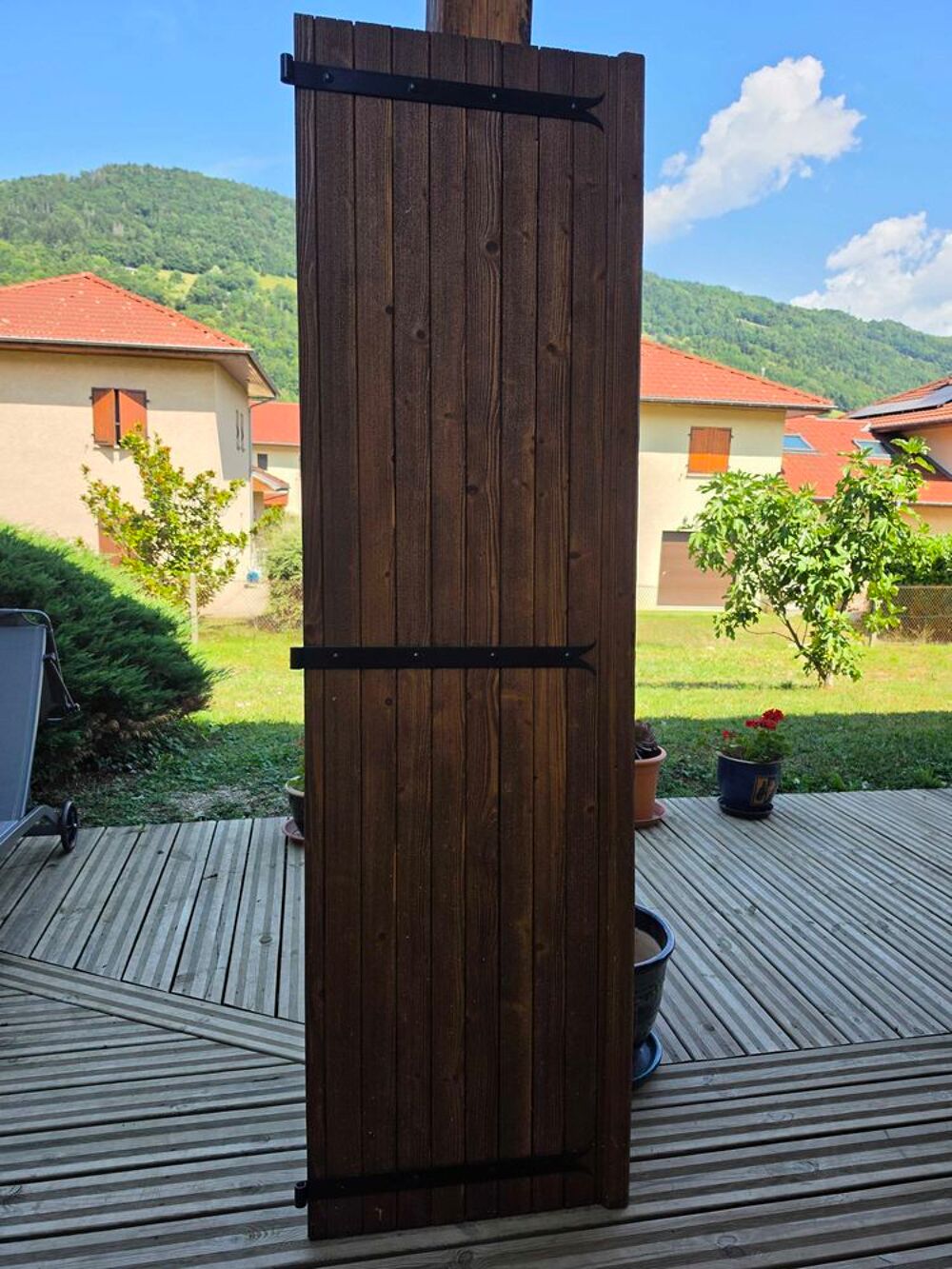 Volets bois 120cm Bricolage
