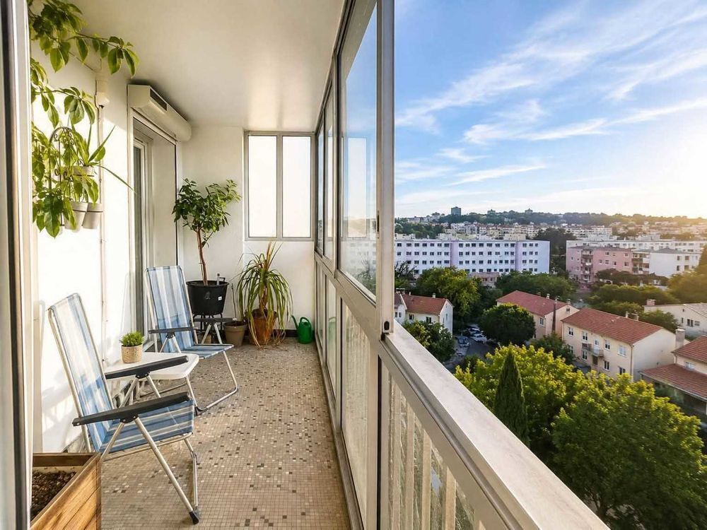 Vente Appartement Grand T3 traversant 72 m2 6e etage ascenseur Montpellier Montpellier