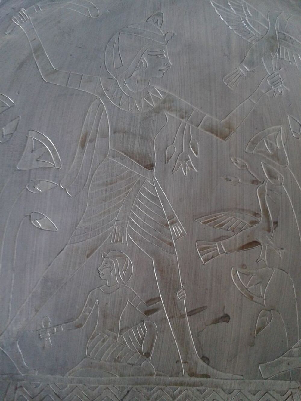 PLAT EGYPTIEN DECORATIF DIAM 30 Dcoration