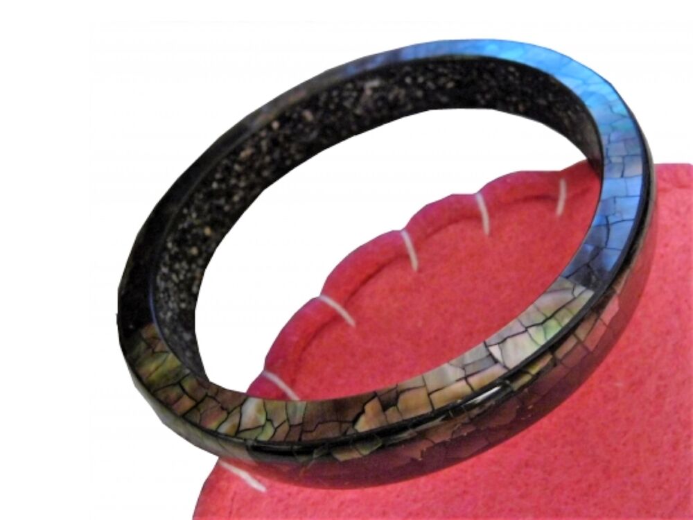 Bracelet en Nacre et Pierre de 1,2 cm de large-Neuf- Scooter Bijoux et montres