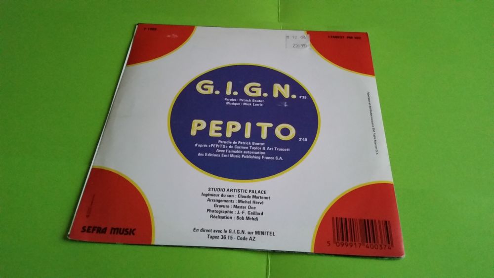 PATRICK SEBASTIEN CD et vinyles