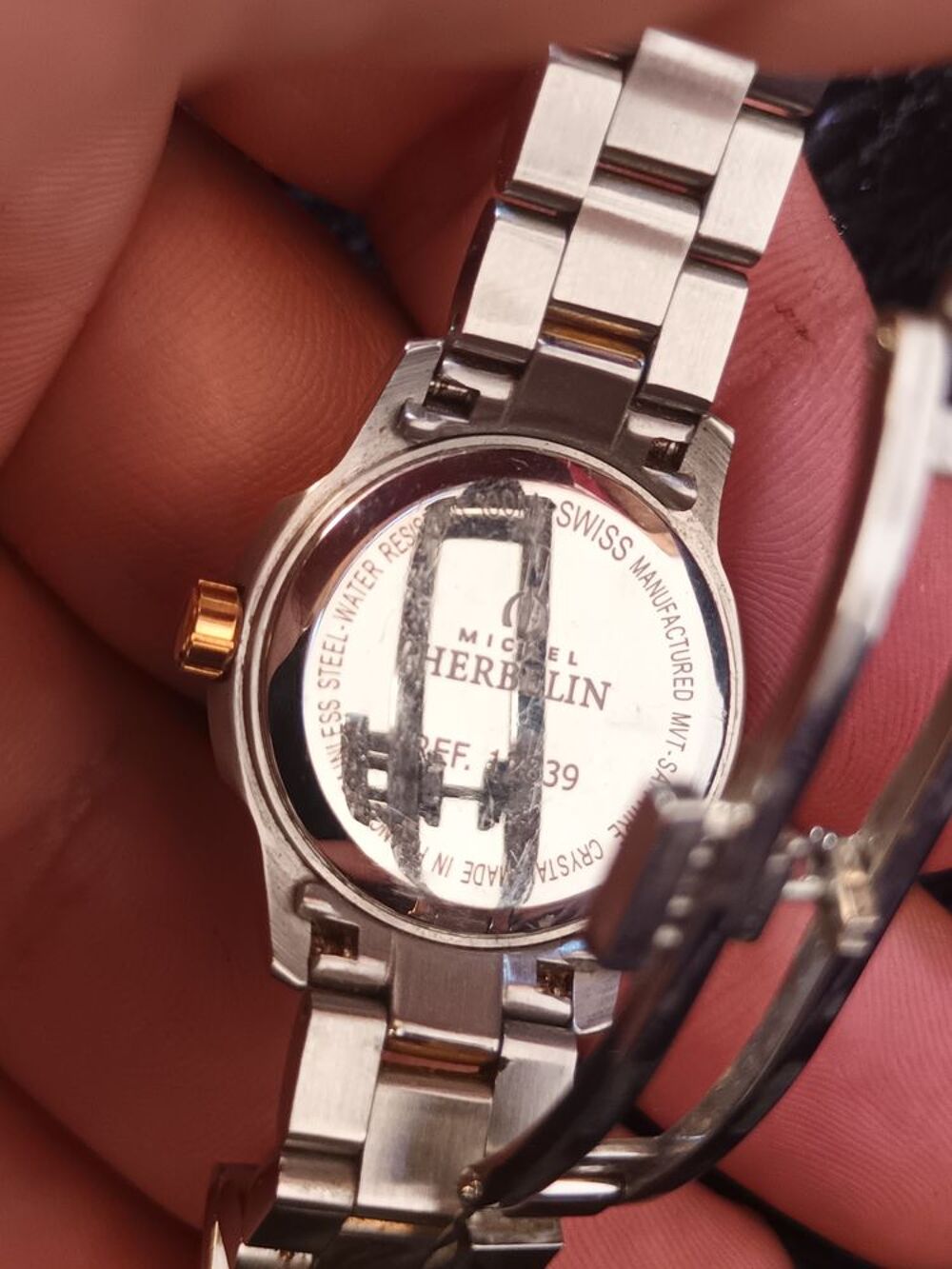 Montre Michel Herbelin femme ? acier et or, tr&egrave;s bon &eacute;tat
Bijoux et montres