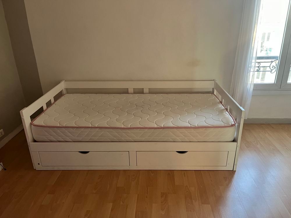 lit simple convertible double Meubles