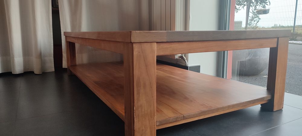 Table de salon en teck Meubles