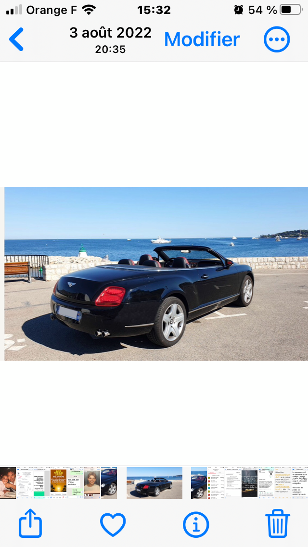 Continental GT C W12 6.0 575 ch A 2007 occasion 06000 Nice