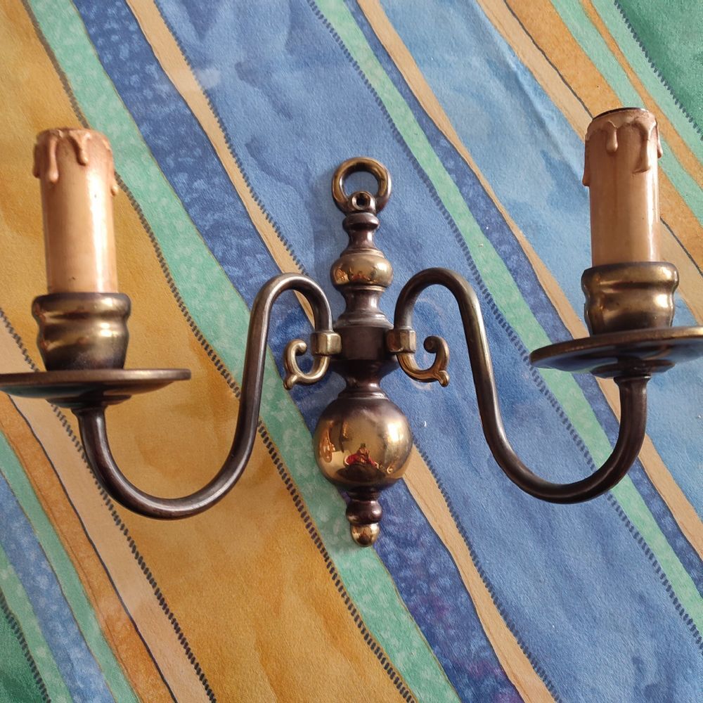 Appliques Bougeoirs Laiton Dcoration