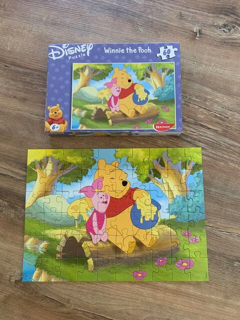 Puzzle enfant Disney 60 pièces  Nathan     Wi 5 Saleilles (66)
