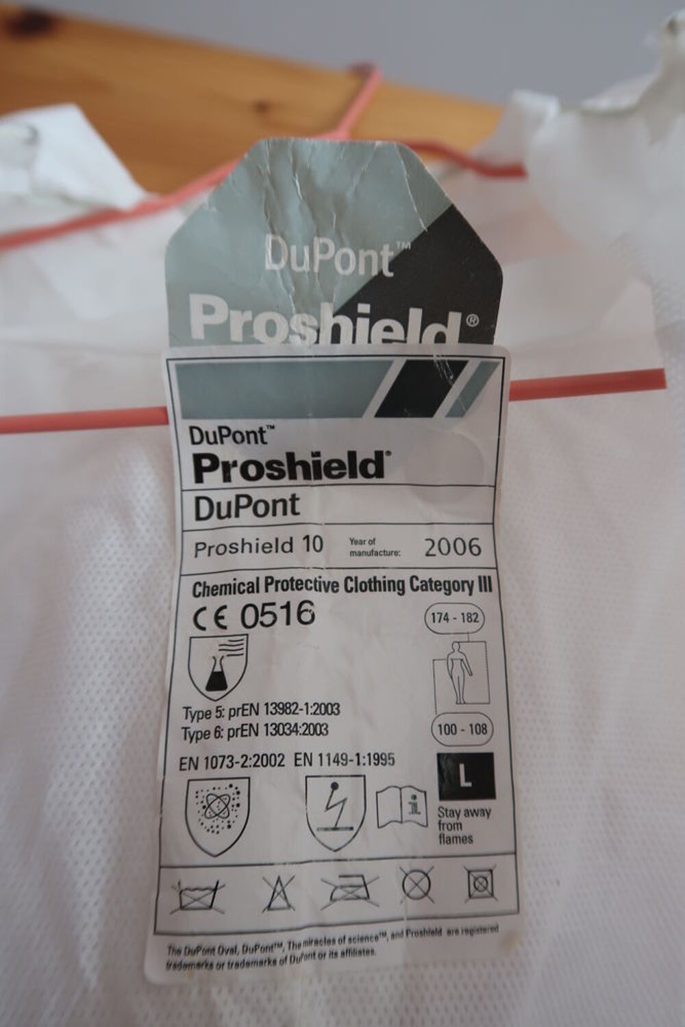 COMBINAISON POUR LABORATOIRE Vêtements