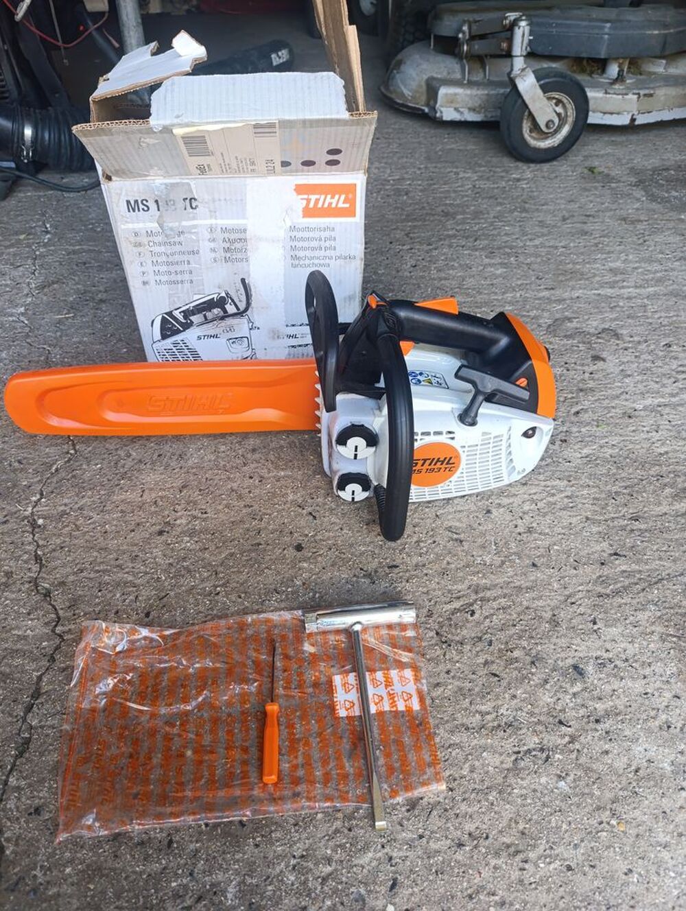 Tron&ccedil;onneuse &eacute;lagueuse Sthil ms 193TC Jardin