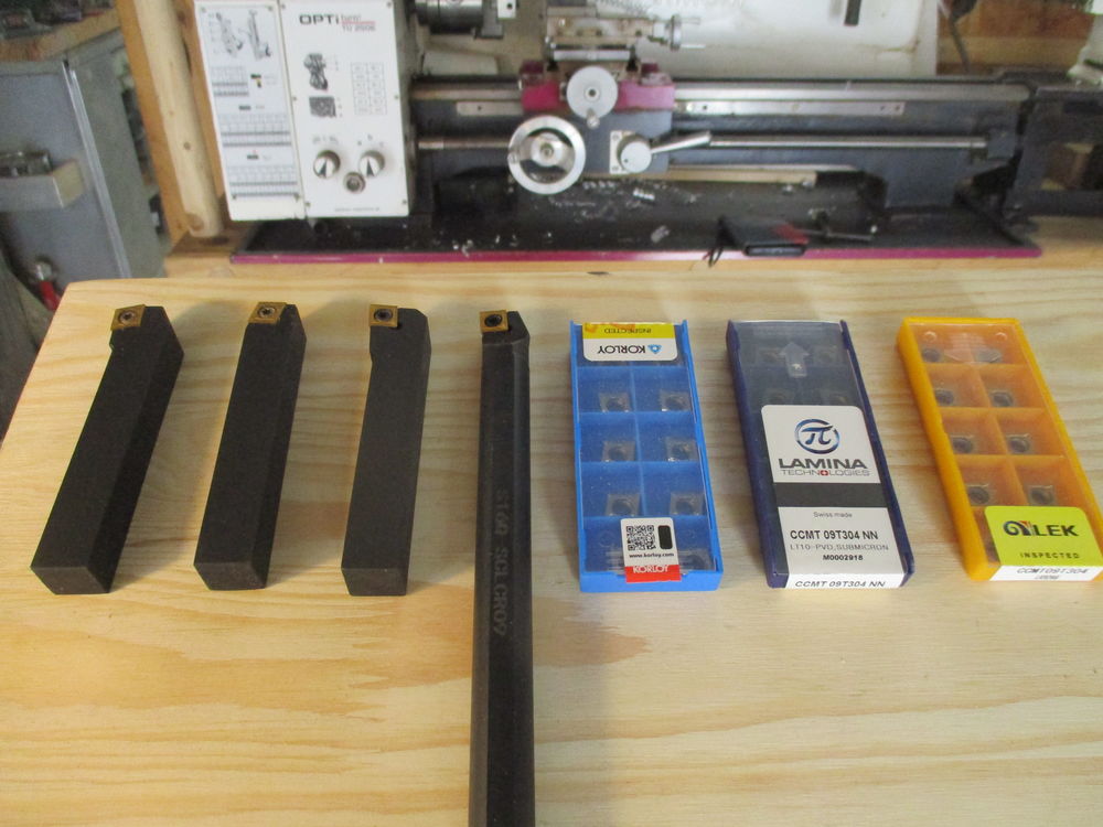 11 outils de tour a m&eacute;taux carr&eacute; de 16 mm Bricolage
